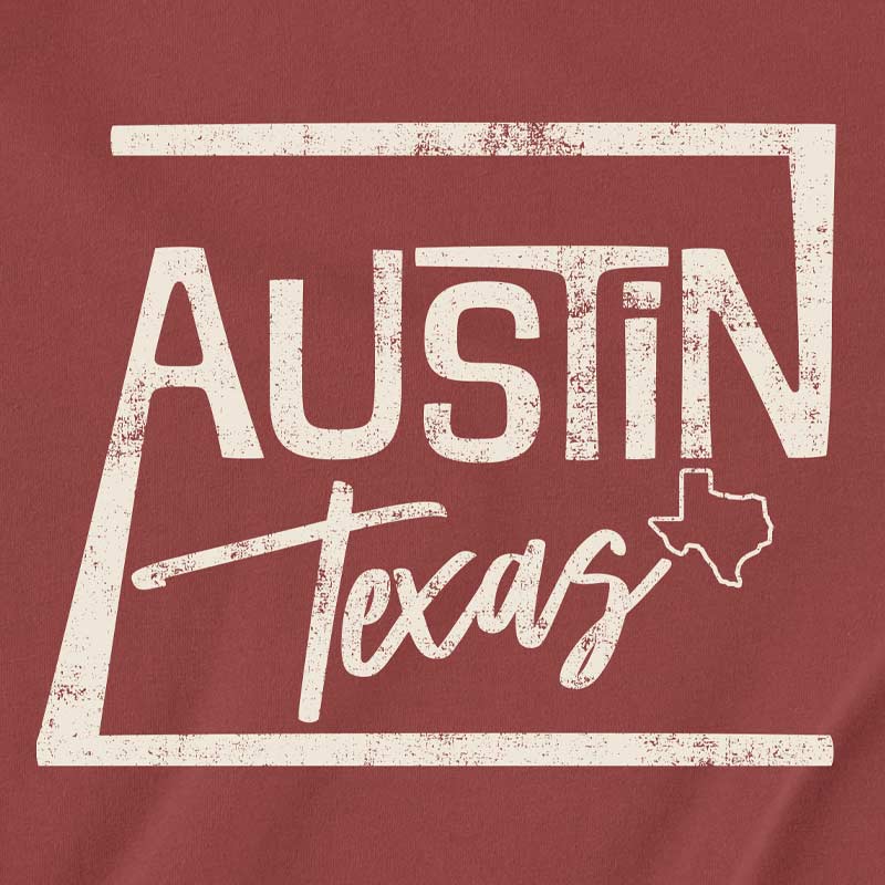 Stateline Austin T-shirt, austin texas tee