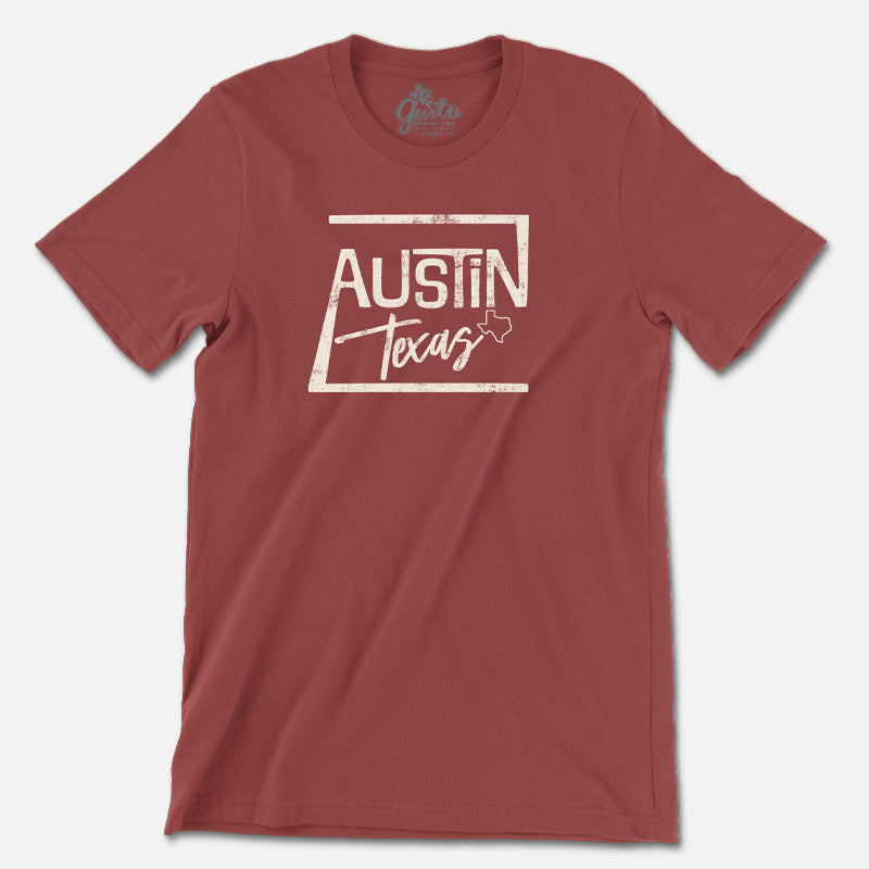 Stateline Austin T-shirt, austin texas tee