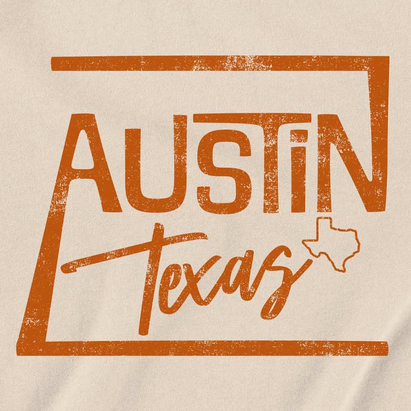 Stateline Austin T-shirt, austin texas tee