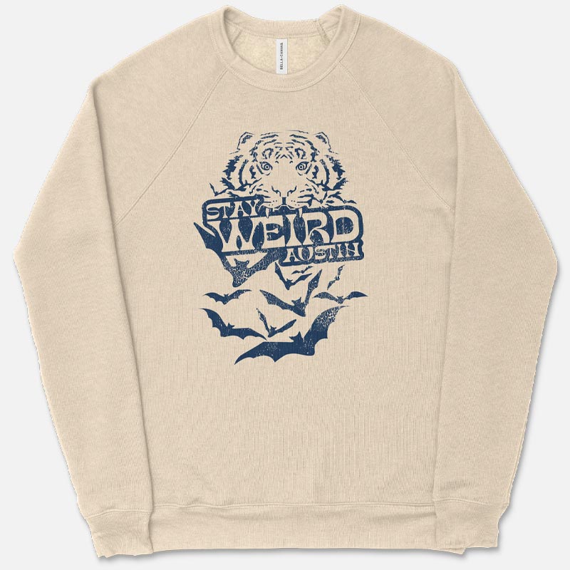 Stay Weird Austin Crewneck Sweatshirt, Austin Texas sweatshirt