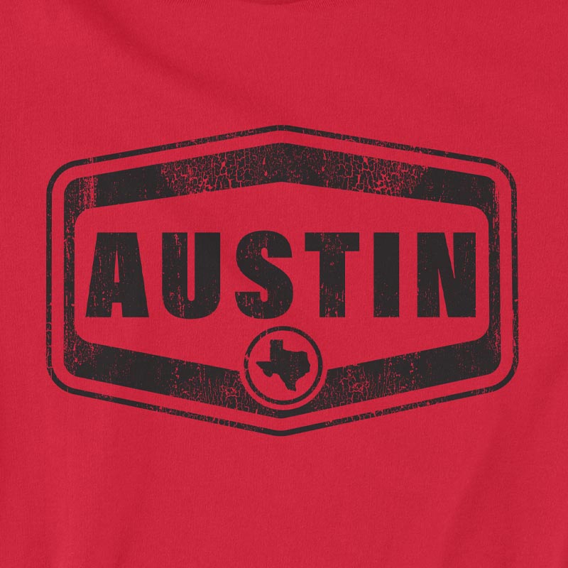 TEXAUS, retro design T-shirt