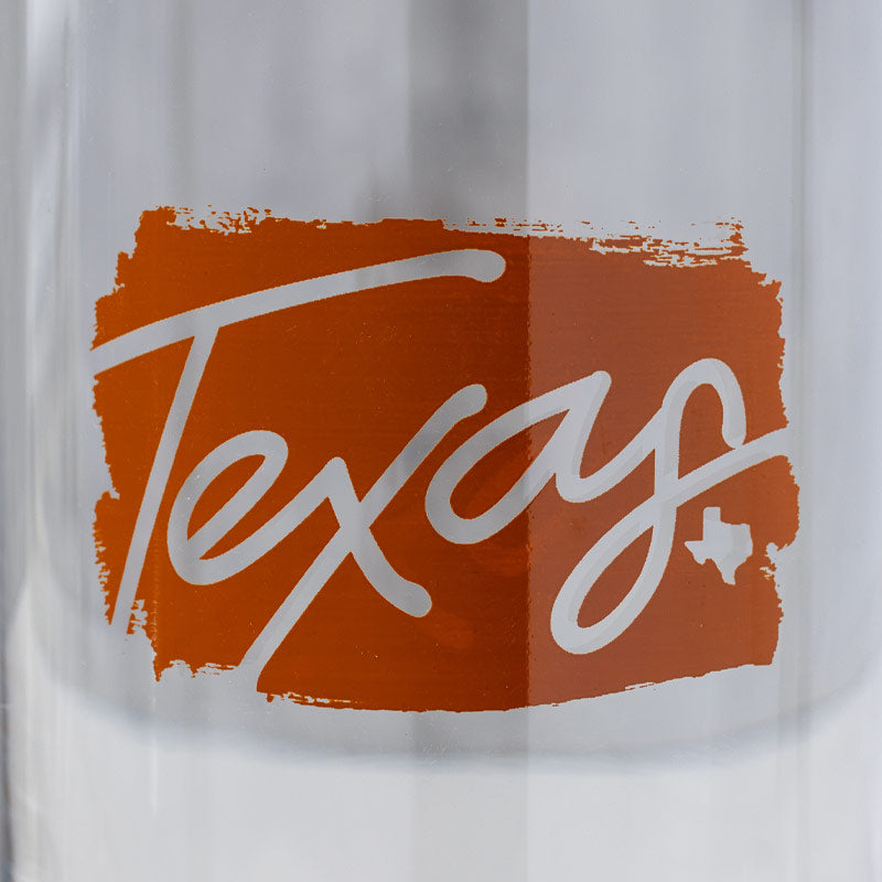 Texas Ink 16oz Can Glass