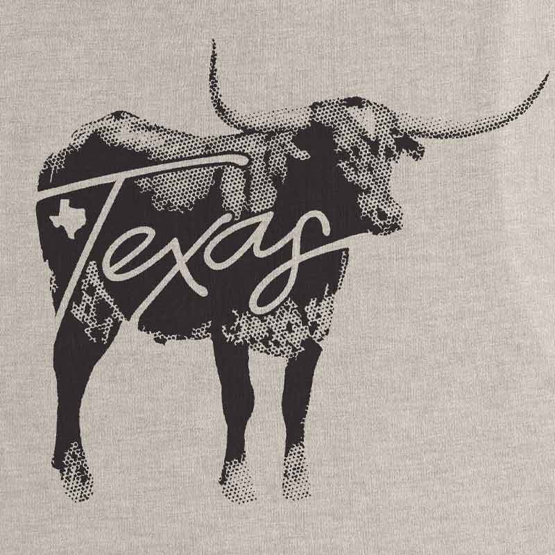 Texas Cattle Women's Flowy Scoop Muscle Tan