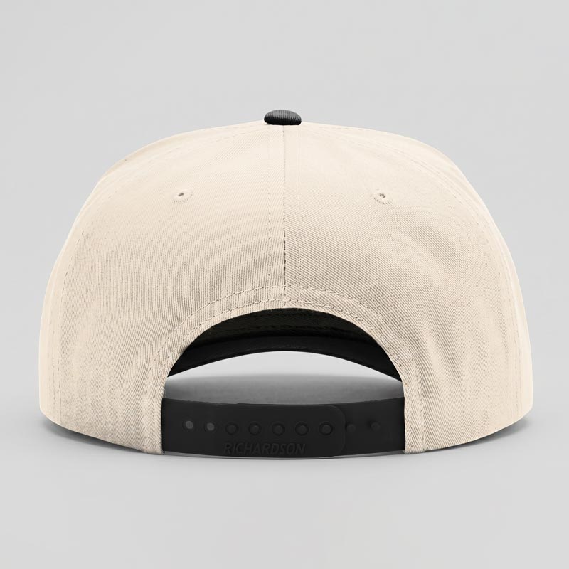 Back view of ATX Perch hat showing softsnap adjustable closure and structured high-profile fit