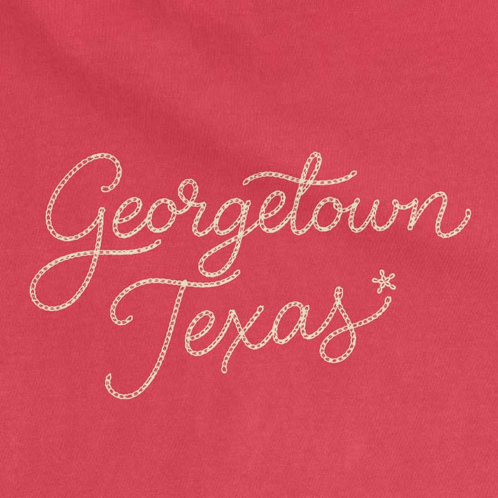 Chainstitch Georgetown Tee | Georgetown Texas Script Graphic T-Shirt