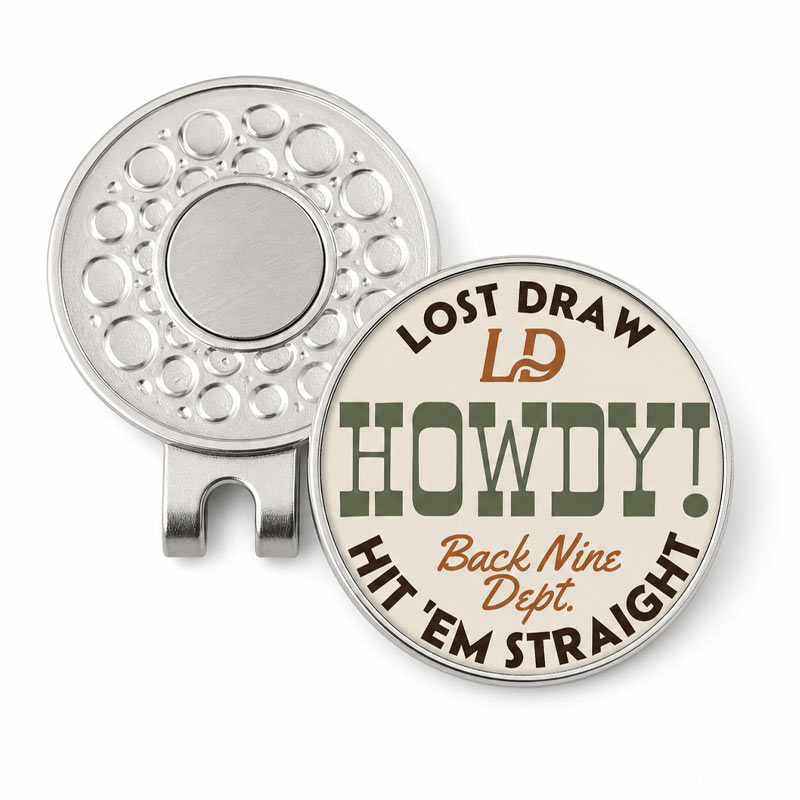Lost Draw Golf Ball Markers