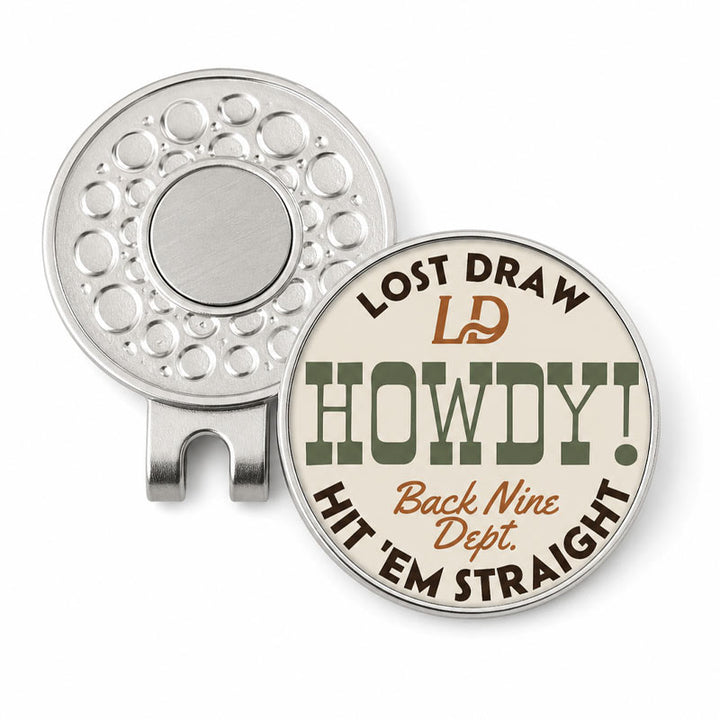 Lost Draw Golf Ball Markers