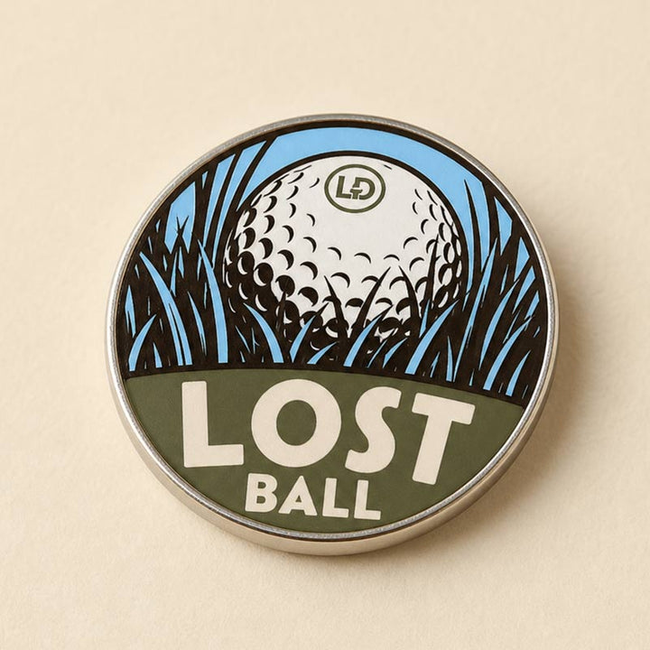 Lost Draw Golf Ball Markers