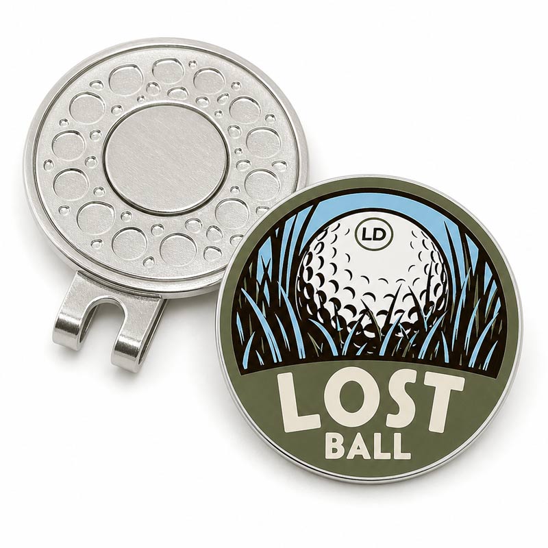 Lost Draw Golf Ball Markers