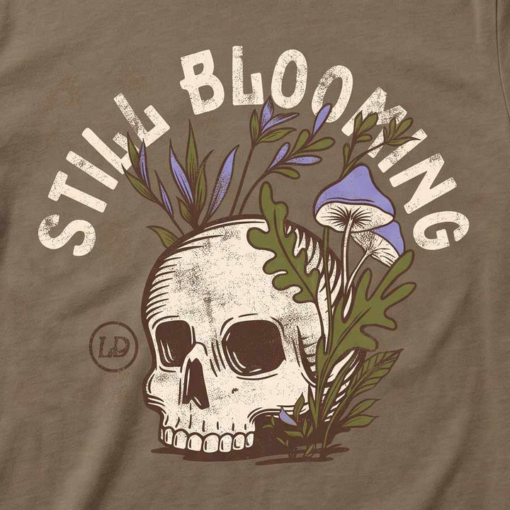 Close-up of the Still Blooming Tee&