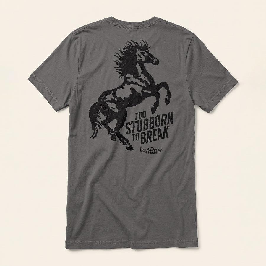 Close-up of the Too Stubborn Tee&