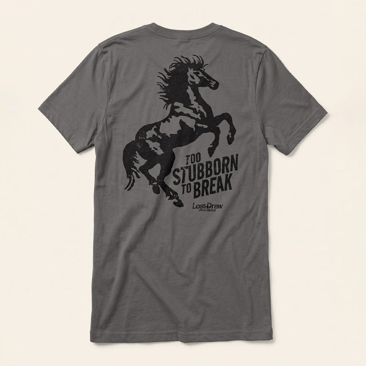 Close-up of the Too Stubborn Tee&