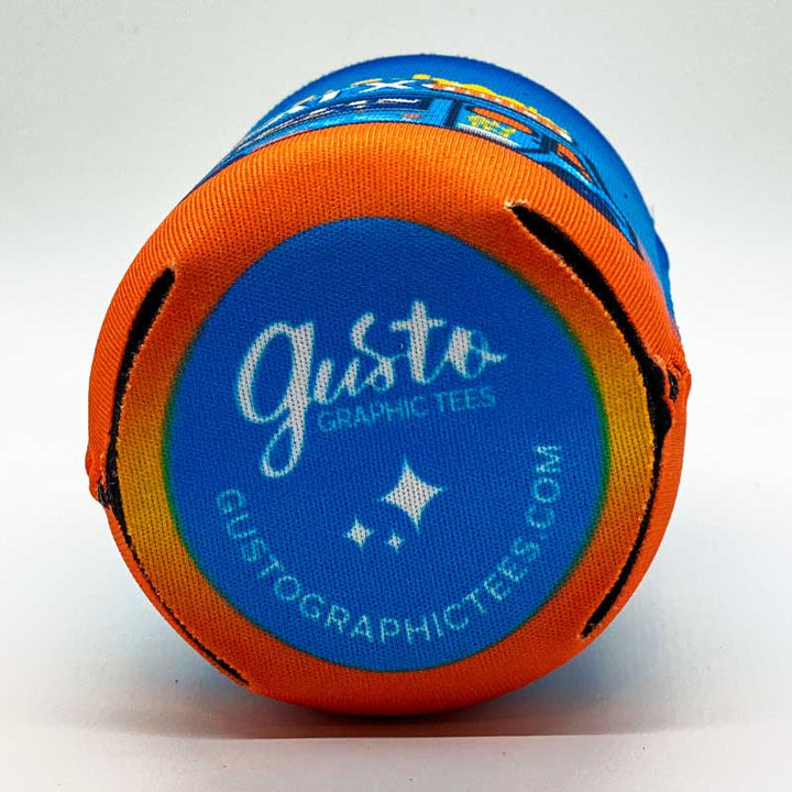 Austin Texas Food Truck Neoprene can cooler, Austin Texas Food Trucks, Austin Texas Food Truck Colorful Can Cooler, ATX Food Trucks, Can Cooler , Texas Koozie