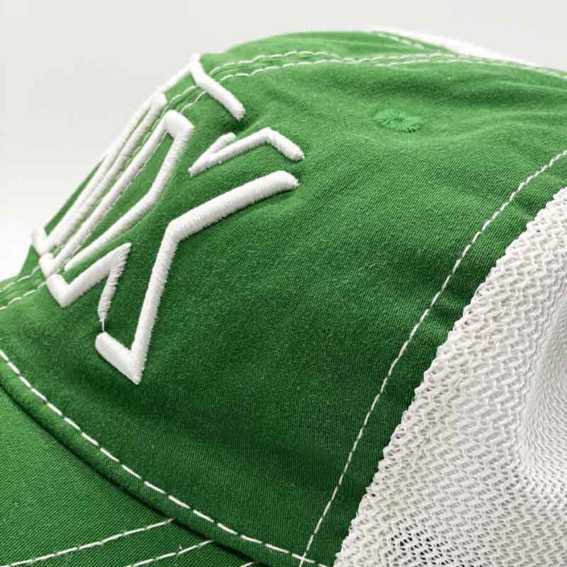 Listos! Verde! ATX Austin FC Trucker Hat, Austin, Texas, ATX Verde Vintage Trucker Cap, Green trucker hat