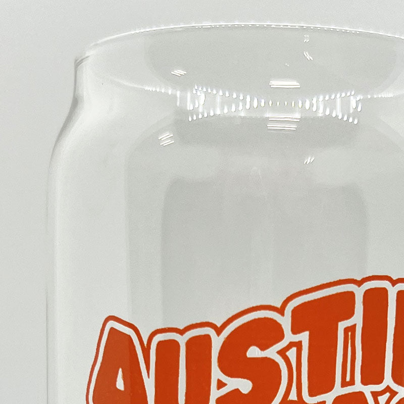 Austin Flow 16oz Can Glass, glassware, pint glass