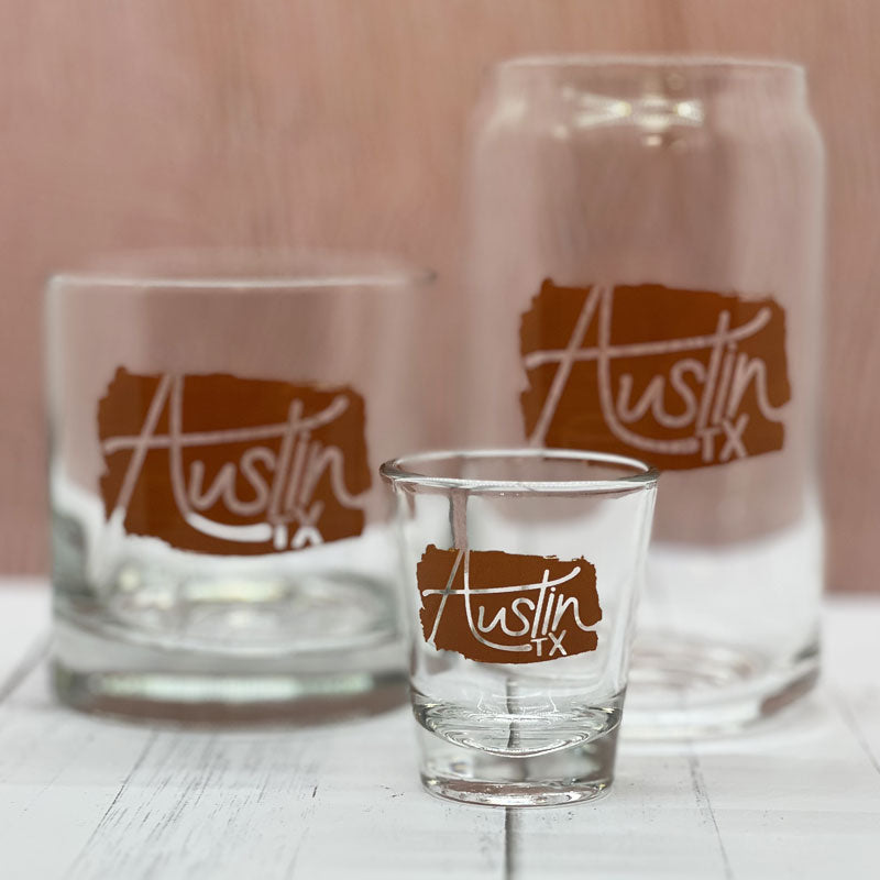 Austin Ink 1.75oz Shot Glass
