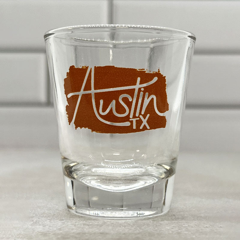 Austin Ink 1.75oz Shot Glass