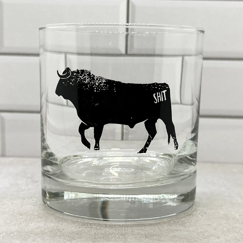 Bullshit 11oz Rocks Glass