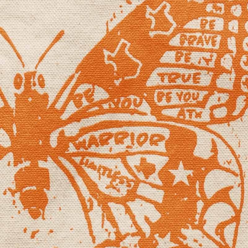Butterfly ATX Canvas Drawstring Bag
