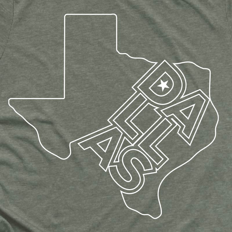 Dallas Texas Star T-shirt