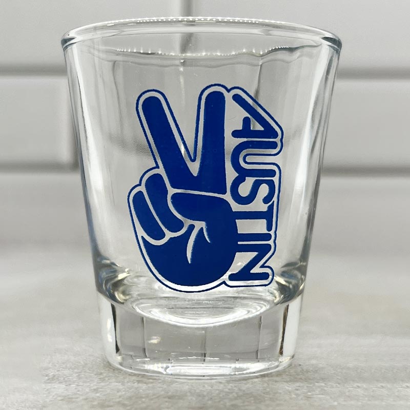 Groovy Austin 1.75oz Shot Glass
