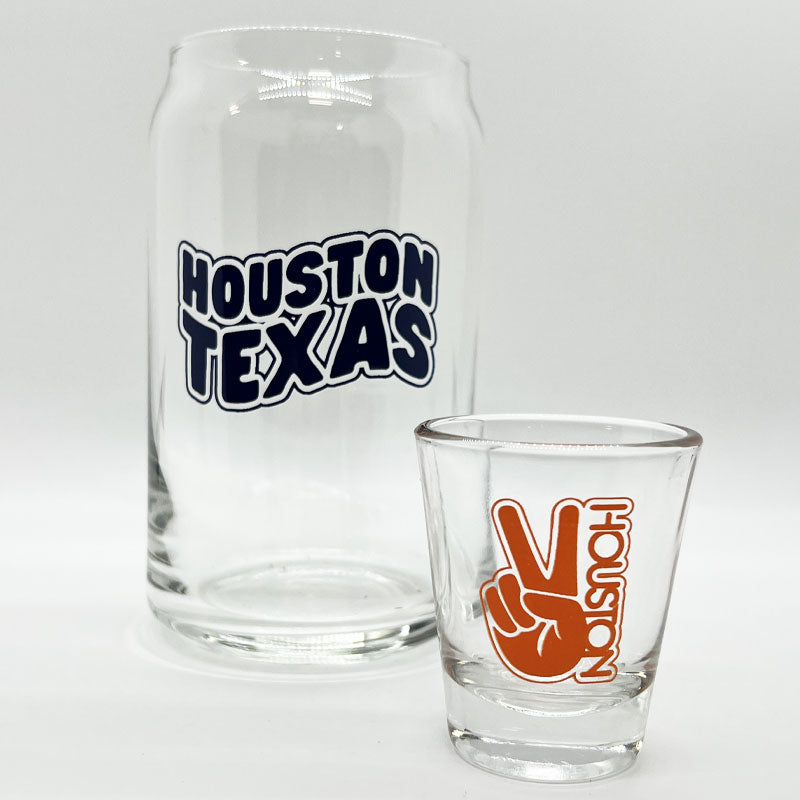 Groovy Houston 1.75oz Shot Glass