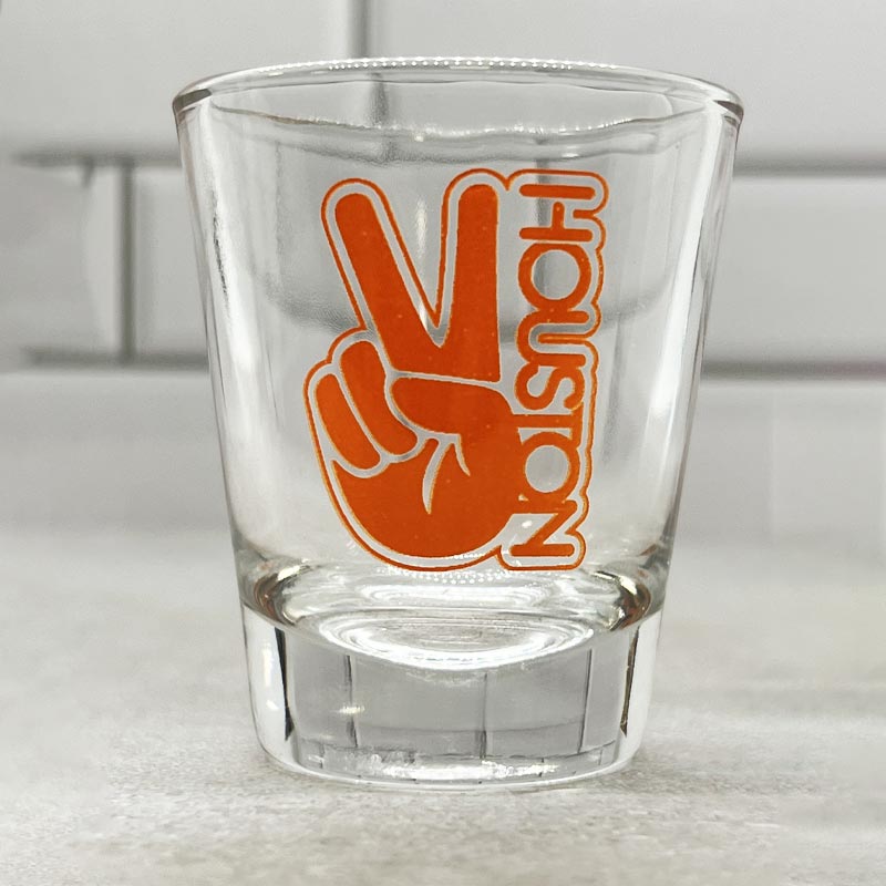 Groovy Houston 1.75oz Shot Glass