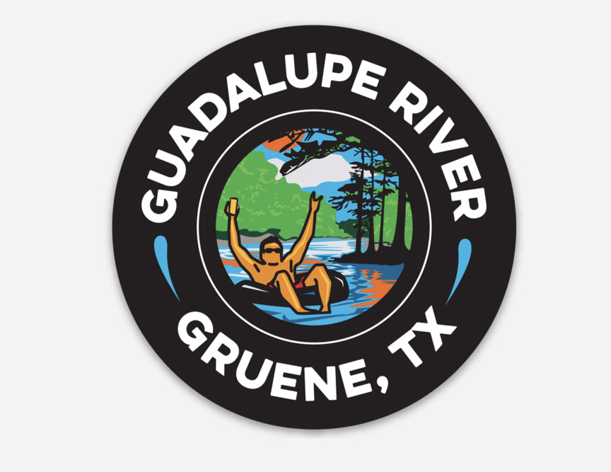Guadalupe River Sticker