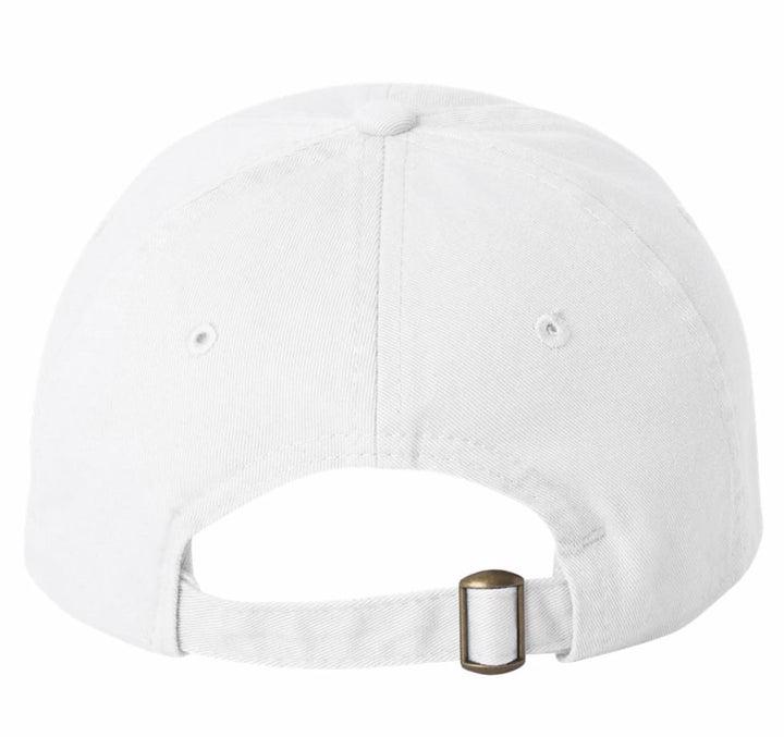Retro Cajun Dad Hat by Gusto Graphic Tees - Louisiana hat, Back View of hat