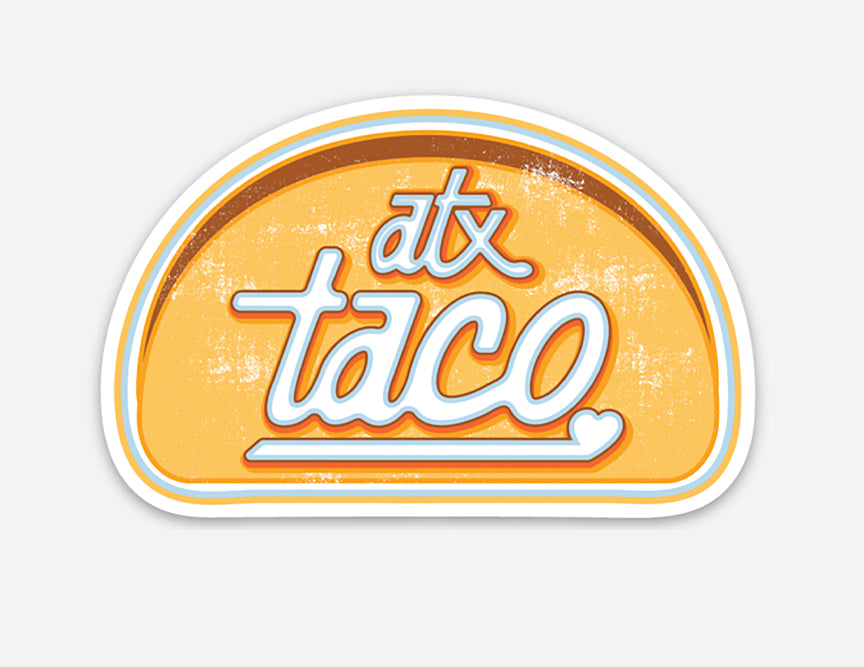ATX Taco Sticker